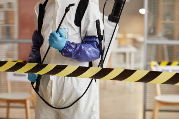 Professional Biohazard Cleanup technician working in Seymour, WI